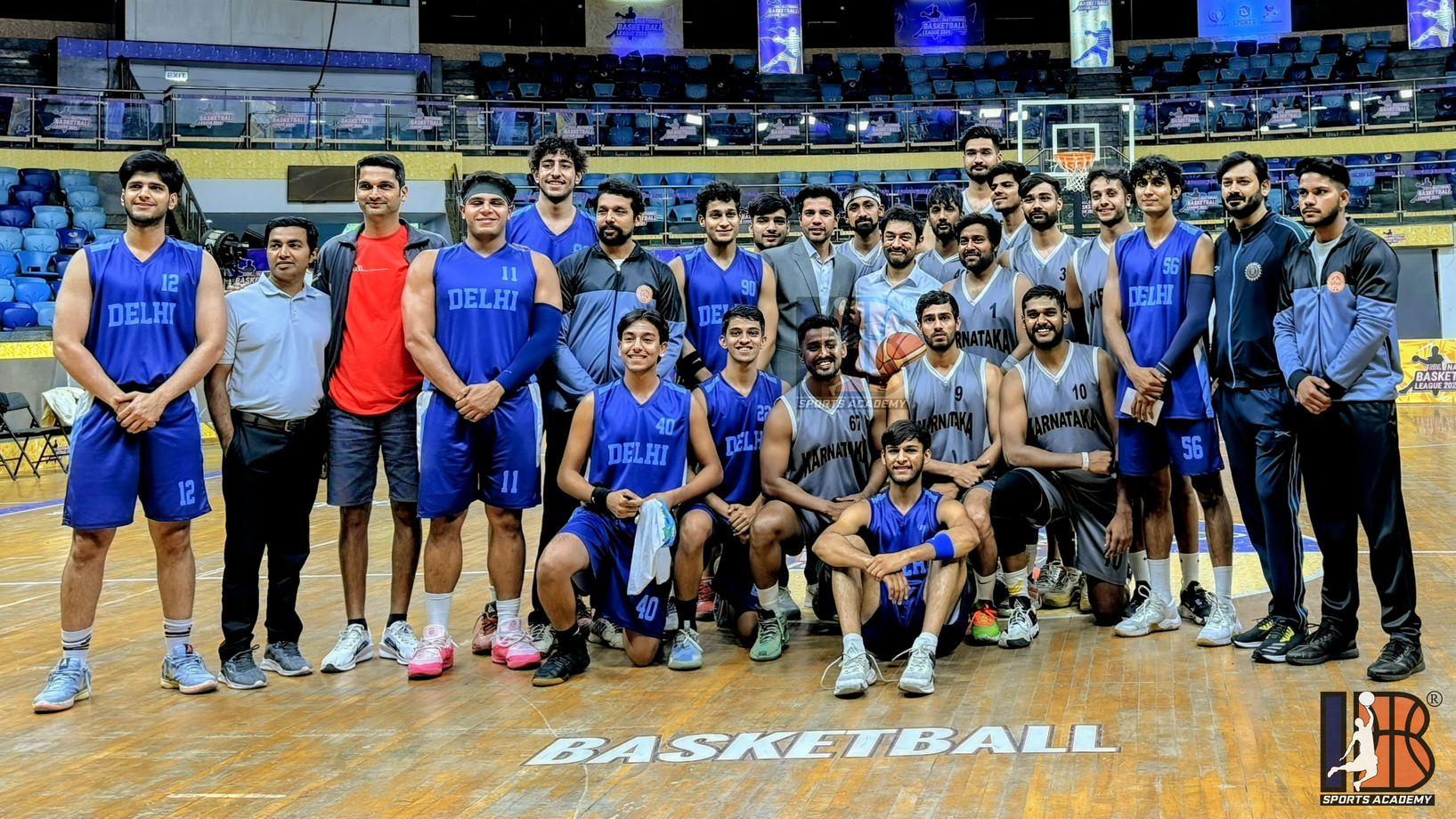 Group photo with Aamir Khan and IB Sports Academy athletes